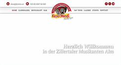 Desktop Screenshot of kasermandl.com